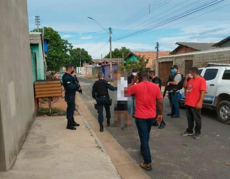 Homem foi preso no Cidade Satélite (Foto: Ascom Polícia Civil)