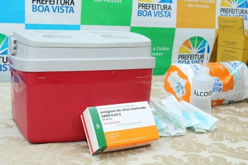 Roraima recebeu até o momento, pouco mais de 120 mil doses de vacinas contra covid-19 (Foto: Divulgação)
