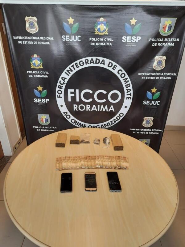 Material apreendido pela Ficco (Foto: Ascom Ficco/RR)