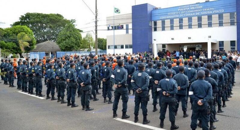 O curso de formação para os candidatos aprovados começou no dia 22 de março (Foto: Reprodução/Facebook/PMRR)