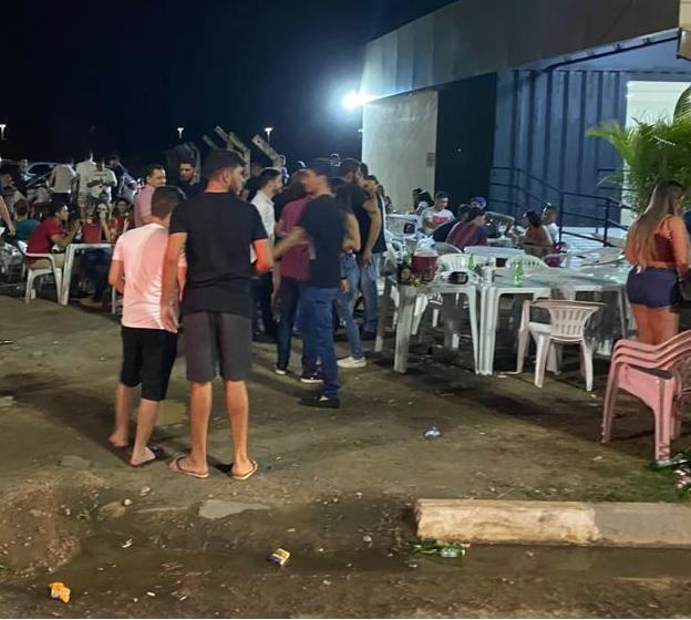 A atuação ocorreu em diversos locais onde ocorriam aglomeração (Foto: Divulgação)