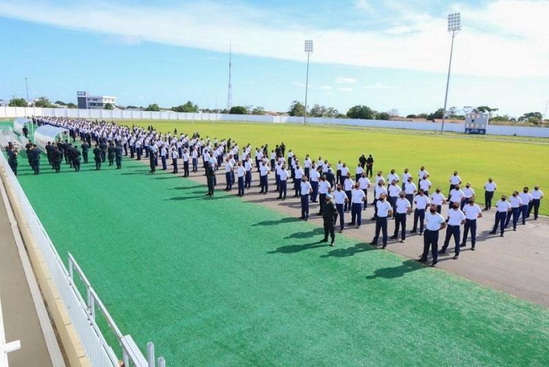 Curso de formação para soldado da Polícia Militar de Roraima tem 386 participantes (Foto: Ederson Brito / Secom-RR)