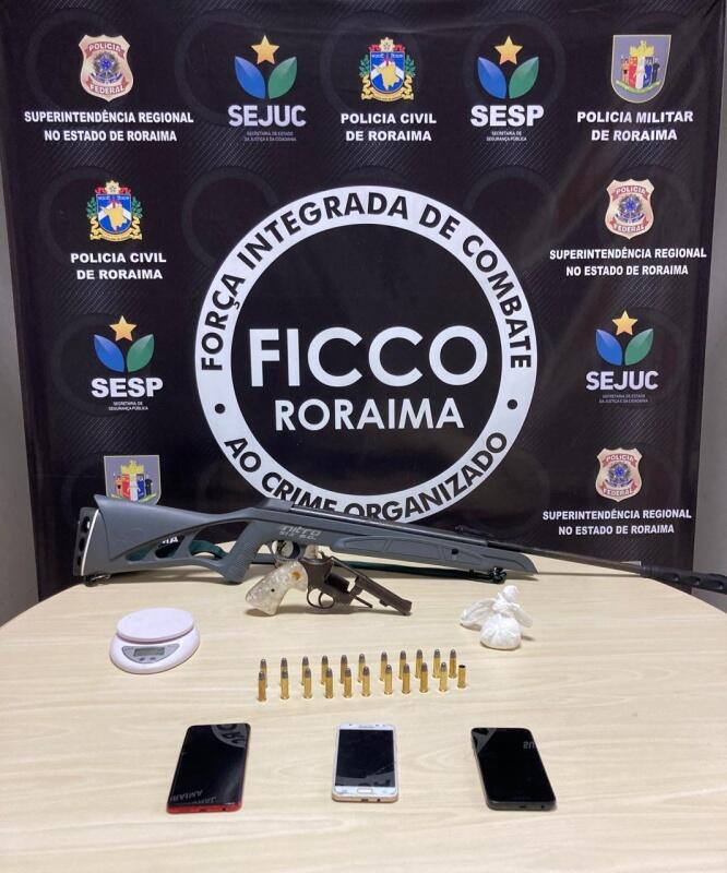 A FICCO é coordenada pela Polícia Federal e integrada pelas polícias Civil e Militar e pelas secretarias da Justiça e Cidadania e da Segurança Pública de Roraima (Foto: Divulgação)