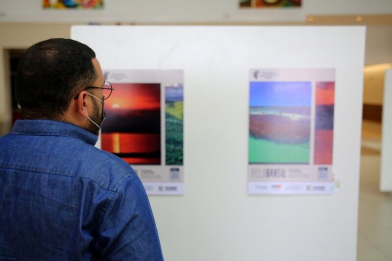 Todas as imagens vêm acompanhadas com o QR Code que gera um código para o visitante da exposição fazer a leitura, ter acesso e baixar todas as fotos que foram disponibilizadas pela exposição (Foto: Divulgação)