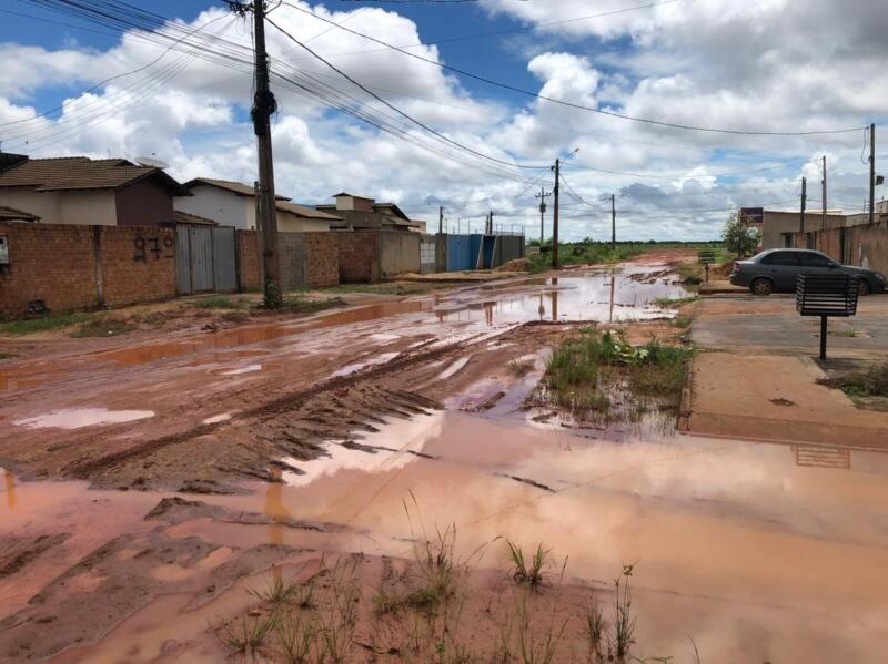Moradores do novo bairro "Murilo Teixeira Cidade" (Satélite City) reclamam da falta de infraestrutura no local (Foto: Divulgação)