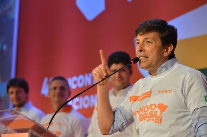 O nome de Amoêdo foi aprovado por 36 votos de 40 em uma Convenção Nacional do partido (Foto: Divulgação)