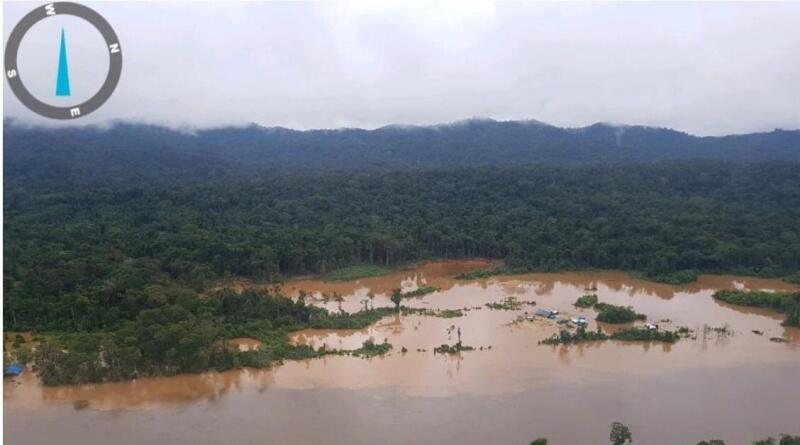 Segundo a PF, a ação busca combater os crimes ambientais de garimpo que provocavam a degradação do meio ambiente no entorno de Palimiú (Foto: Divulgação)