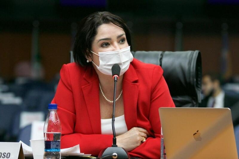 Yonny Pedroso é autora da Lei n° 1.361/2019, que instituiu no calendário oficial de eventos de Roraima a campanha Junho Vermelho (Foto: Ascom parlamentar)