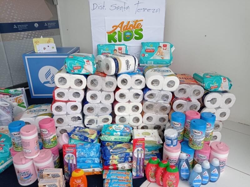 Desde fevereiro de 2020, foram 180 toneladas de alimentos distribuídos, alcançando 18 mil famílias em todo o estado (Foto: Divulgação)