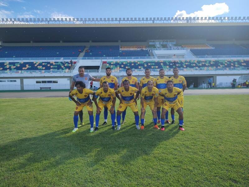 Gas fica no empate, na segunda partida do técnico Léo Goiano, à frente  da equipe. Foto: Ademir Carvalho - Gas