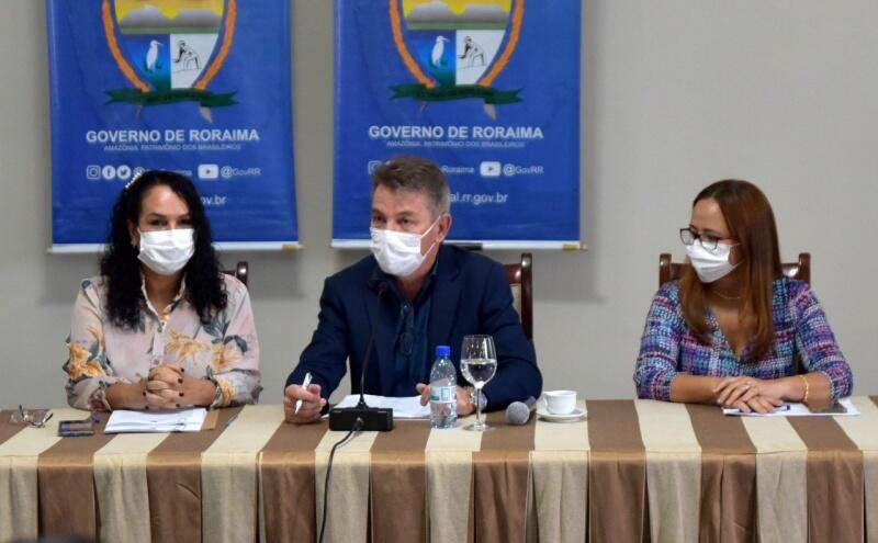O governador anunciou ainda que um edital voltado somente para professores indígenas (Foto: Willian Roth/SecomRR)