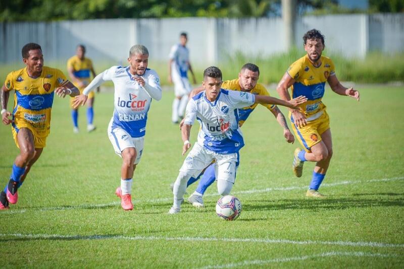 Derby macuxi na Série D envolveu vice-laterna Gas vice-líder da chave Mundão. (Foto: Hélio Garcias - São Raimundo)