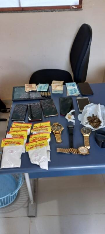 Material apreendido pela Polícia Civil (Foto: Ascom PC-RR)