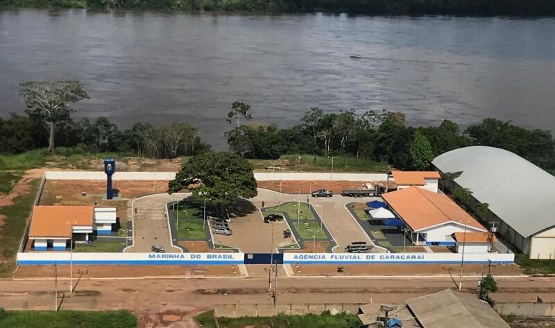 Agência Fluvial fica localizada em Caracaraí (Foto: Ag Caracaraí)