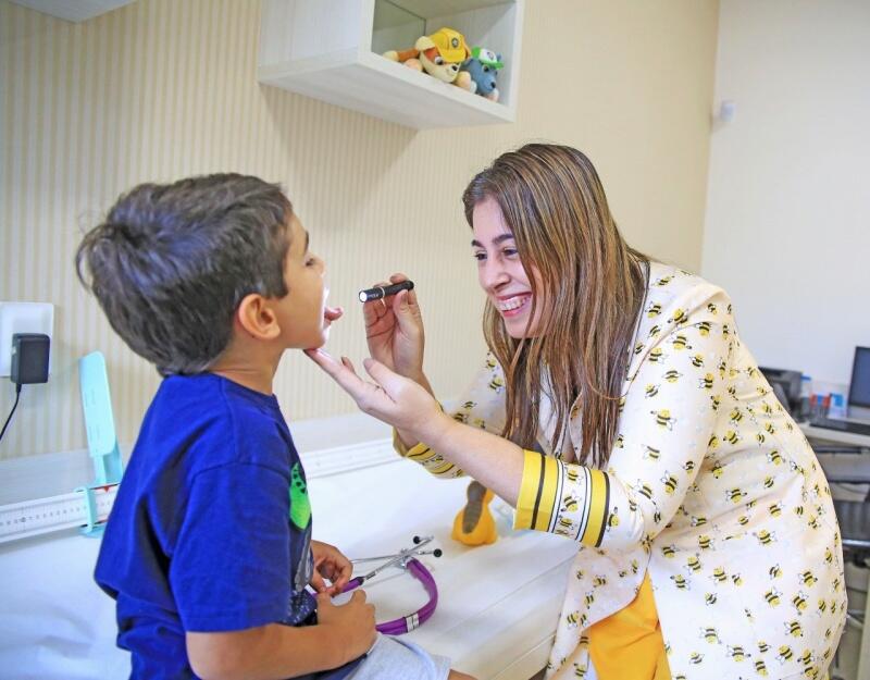 A médica reforçou que a criança deve ser acompanhada durante todo o período da primeira infância, seja no ambulatório ou no consultório pediátrico (Foto: Divulgação)