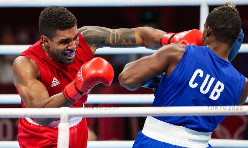 O boxe brasileiro conquistou na manhã desta terça-feira (4) uma medalha de bronze na  Olimpíada de Tóquio (Foto: Wander Roberto/COB)