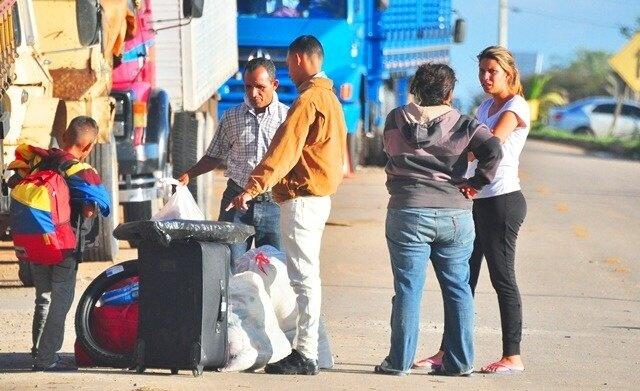 Pacaraima é a porta de entrada de estrangeiros que fogem da crise venezuelana. (Foto: Diane Sampaio Folha BV)