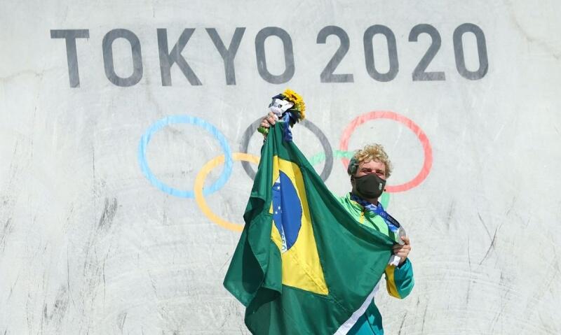A medalha dourada ficou com o australiano Keegan Palmer (Foto: Agência Brasil)
