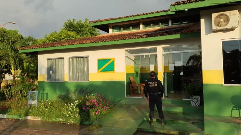 A Polícia Federal cumpriu mandados em Rorainópolis e Boa Vista (Foto: Divulgação)
