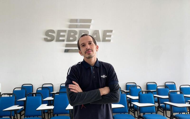 O analista do Sebrae-RR, Gabriel Martins, é responsável pelo evento. (Foto:Divulgação/Sebrae)