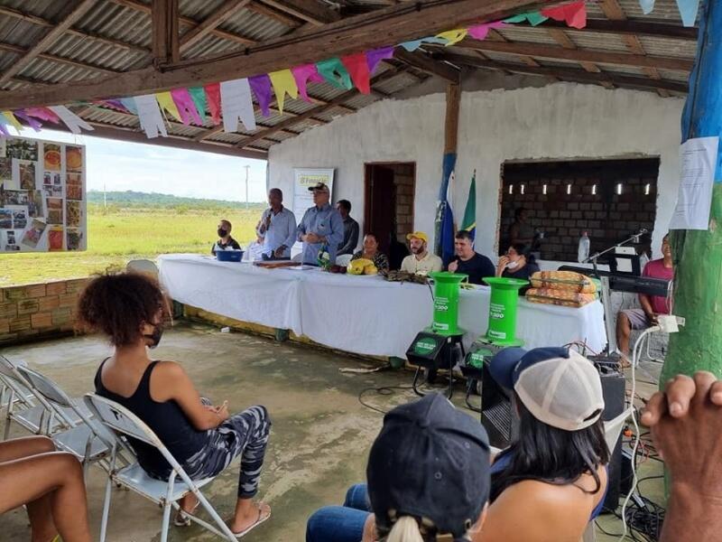 O valor teve contrapartida de 10% para a Associação dos Agricultores Familiares do projeto de Assentamento Alto Arraia (Foto: Divulgação)