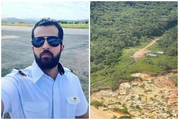 Piloto Cristiano Nava da Encarnação e outros dois tripulantes seguiam para a região do Homoxi, na área indígena Yanomami, e deveriam ter retornado no mesmo dia (Foto:Arquivo Pessoal/Divulgação)