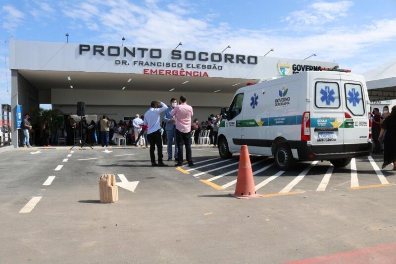 Pronto Socorro Francisco Elesbão, no Hospital Geral de Roraima, foi entregue nesta sexta (Foto: Nilzete Franco/FolhaBV)
