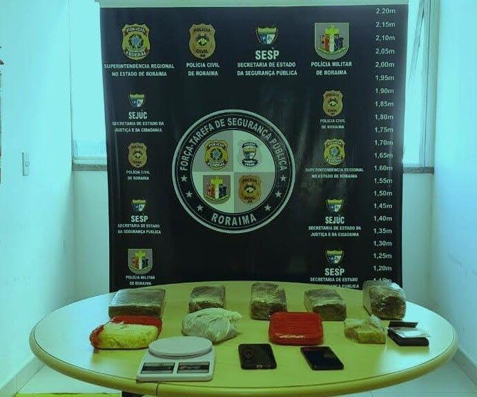 Material apreendido (Foto: Divulgação)
