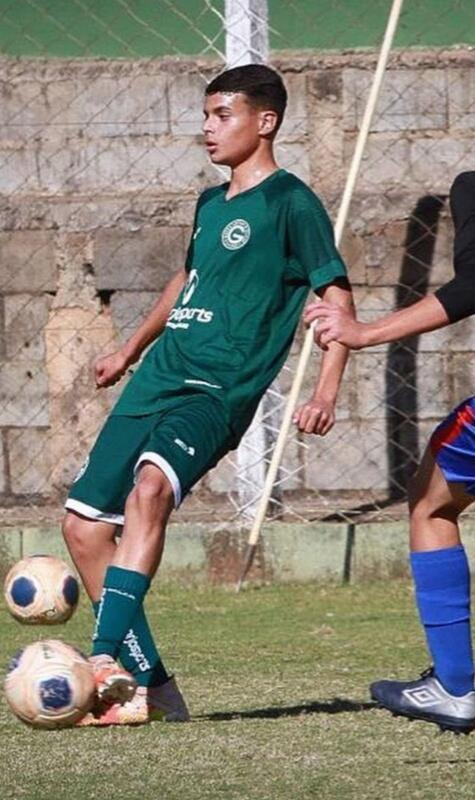 Ycaro Fontes Campos em atuação pelo Goiás (Foto: Arquivo pessoal)