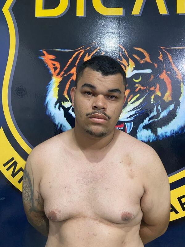 Weslley estava foragido da justiça desde abril deste ano, por quebra de medidas protetivas contra sua ex-esposa. (Foto: Divulgação)