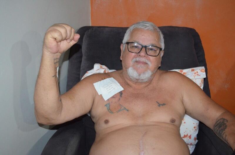 Rômulo Vargas é um dos cinco pacientes que precisou entrar na justiça para conseguir o direito de implantar um marcapasso pelo SUS (Foto: Divulgação(