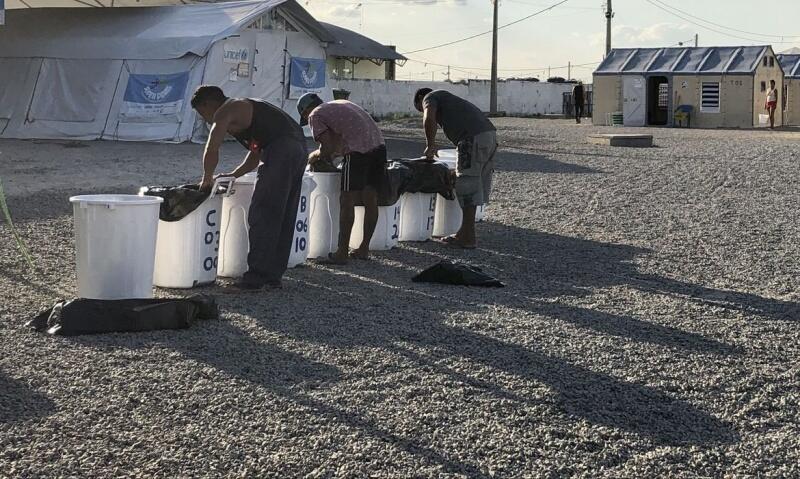 Antes do lançamento nacional, a exposição Explorando um novo lar foi exibida em sete abrigos da Operação Acolhida (Foto: Divulgação)