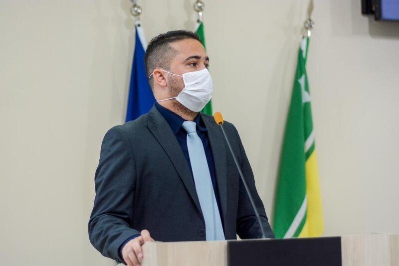 O vereador Guarda Jullyerre Pablo (PSL) apresentou Indicação na Câmara Municipal de Boa Vista (Foto: Divulgação)