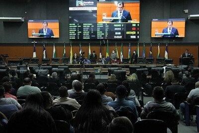Detalhes da investigação foram dados durante sessão na Assembleia Legislativa (Foto: Supcom Alerr)