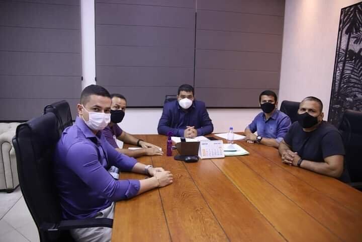 Comissão dos Classificados da 2ª Turma já esteve reunida com o presidente da ALERR, deputado Soldado Sampaio (Foto: Divulgação)