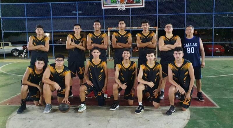 A equipe da ARBR selou a quarta vitória no Estadual Sub-18 de Basquete. (Crédito: Eron Moura - ARBR)
