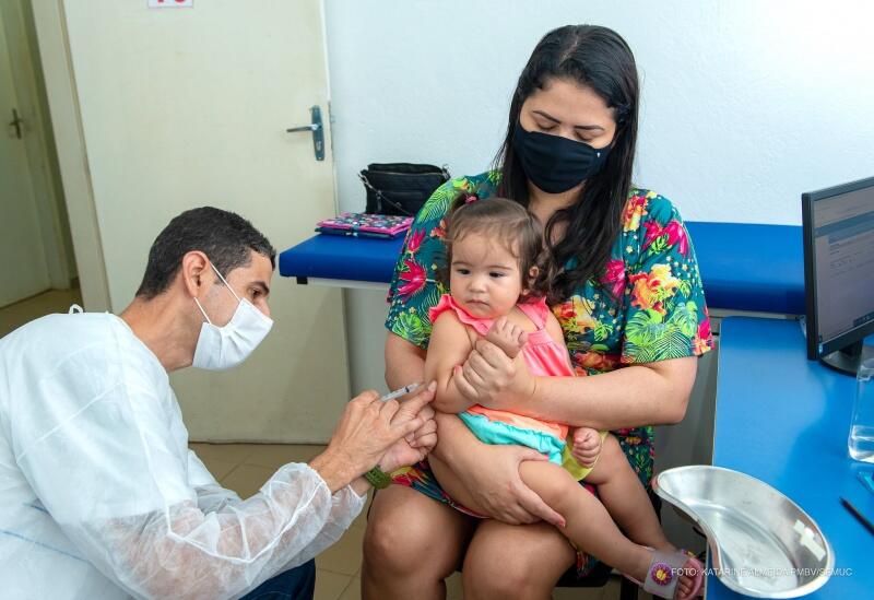 A ação faz parte da Campanha de Multivacinação (Foto: Katarine Almeida)