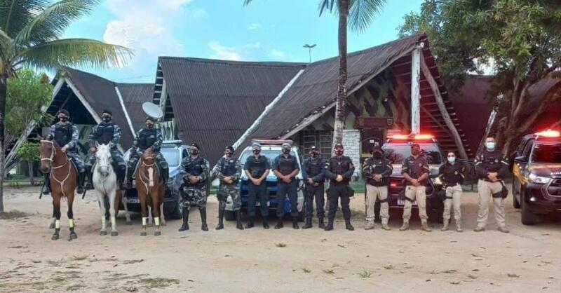 A Operação teve como objetivo  proporcionar uma tarde de lazer com tranquilidade e segurança. (Foto: Divulgação)