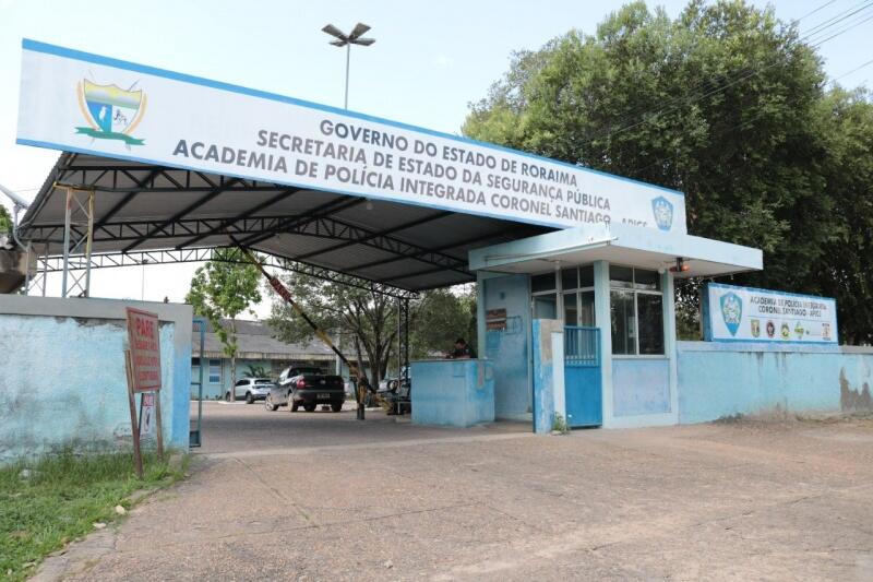 Sede da Academia de Polícia Integrada, localizada na avenida Getúlio Vargas, no bairro Canarinho. (Foto: Nilzete Franco Folha BV)