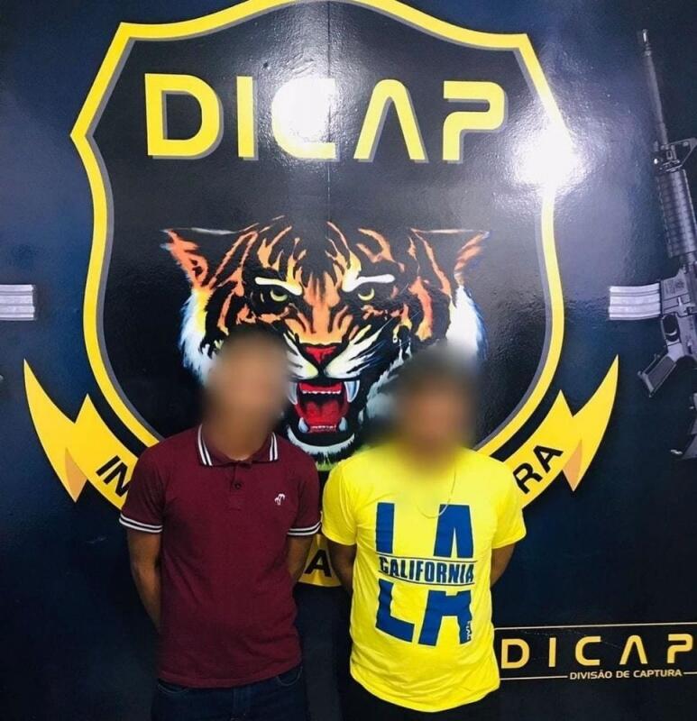 Os homens estavam em atitude suspeita, no momento da abordagem. (Foto: Divulgação)