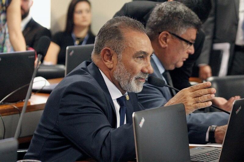 O senador Telmário Mota (PROS-RR) apresentou projeto de lei (PL 3620/2021), que altera dispositivos da Lei nº 13.681 (Foto: Divulgação)