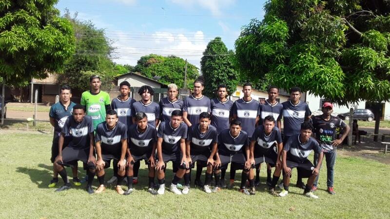 Elenco rio-negrino juniores somente com peças locais, para o Estadual 2021 (Foto: Divulgação)