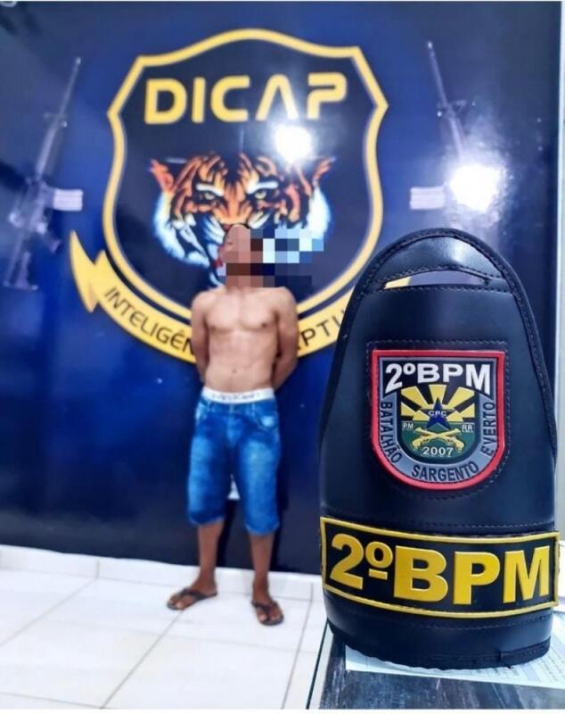 O homem foi encaminhado a Sede da Dicap para as medidas cabíveis. (Foto: Divulgação)