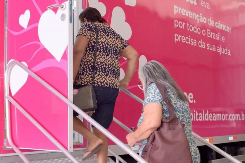Vagas são limitadas, sendo 50 para Mamografia e 40 para Papanicolau (Foto: Divulgação/Secom)