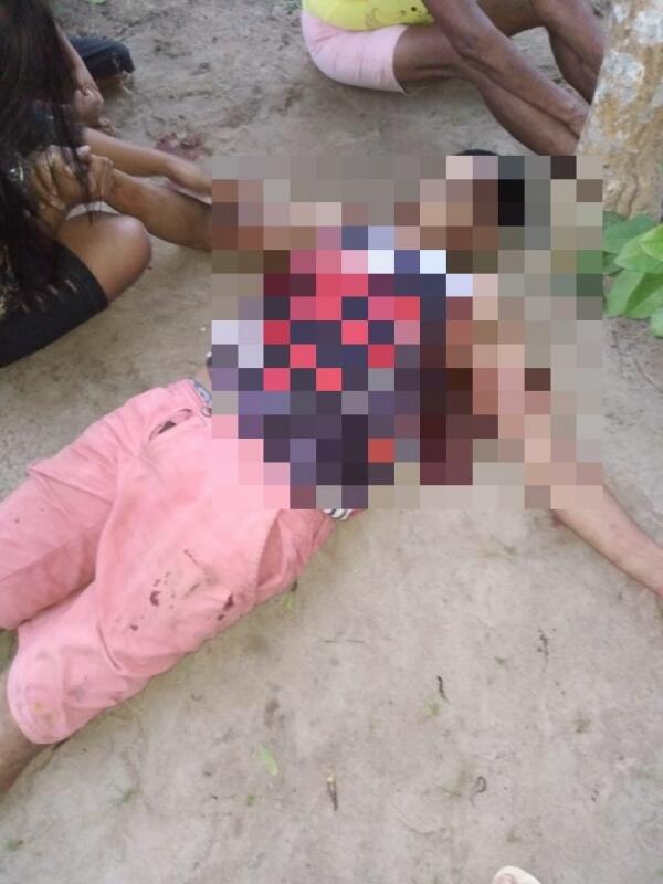 A vítima foi atingida por dois golpes, sendo que um atingiu as costas e o outro a região das costelas. (Foto: Divulgação)