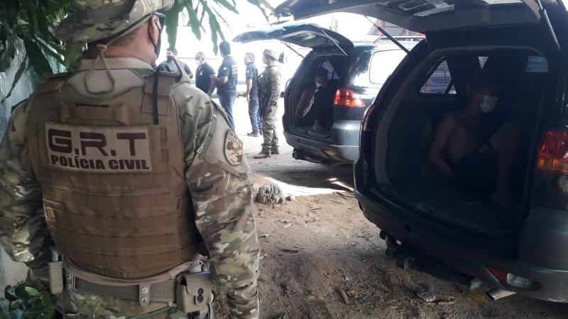 Dos 12 presos, 11 são de nacionalidade venezuelana e um brasileiro, que deu apoio logístico em um dos casos. (Foto: Nilzete Franco Folha BV)