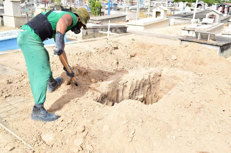 Roraima segue com 2.029 mortes registradas desde o início da pandemia (Foto: Nilzete Franco/FolhaBV)