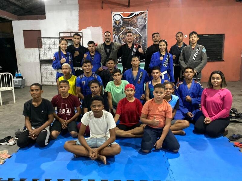 Novo projeto social em Caroebe é opção de esporte no município (Foto: Divulgação)