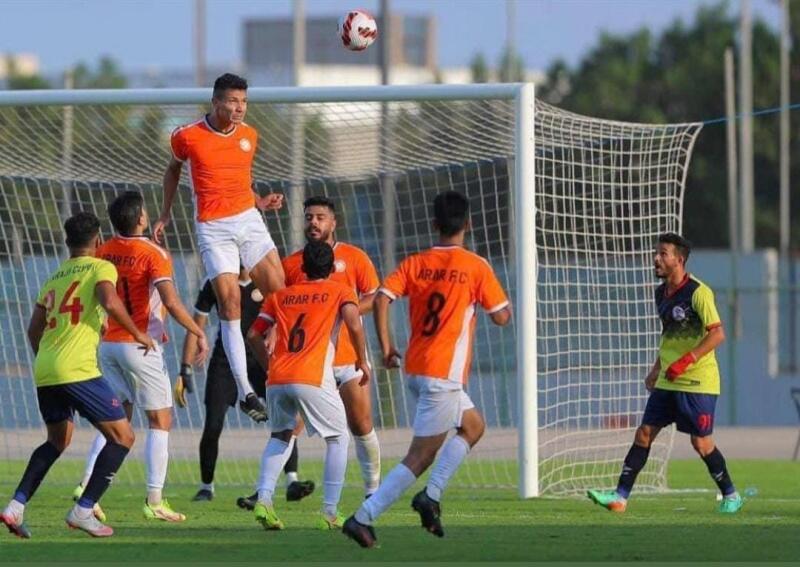 Arar perde de goleada, mas atacante roraimense Vanilson marca em sua estreia na Arábia Saudita. (Foto: divulgação - Arar FC)