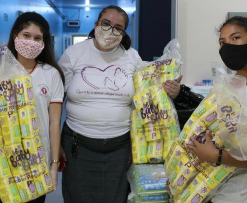 O ponto de coleta funciona na Escola Oswaldo Cruz, das 7h30 às 17h30, de segunda a sexta-feira (Foto: Ascom/Seed)